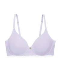 Natori Bliss Perfection Contour Underwire Lace Trim T-Shirt Bra
