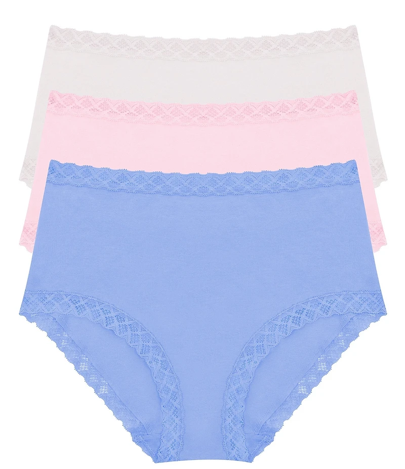 Natori Bliss Pima Cotton Brief Panty 3-Pack