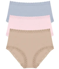 Natori Bliss Pima Cotton Brief Panty 3-Pack