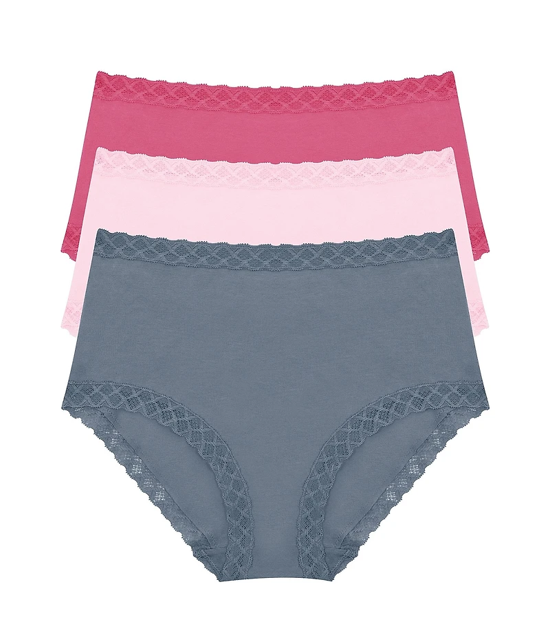 Natori Bliss Pima Cotton Brief Panty 3-Pack