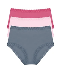 Natori Bliss Pima Cotton Brief Panty 3-Pack