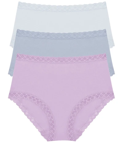 Natori Bliss Pima Cotton Brief Panty 3-Pack