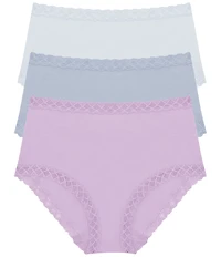Natori Bliss Pima Cotton Brief Panty 3-Pack