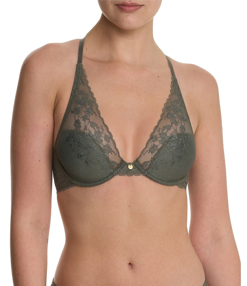 Natori Cherry Blossom Convertible Contour Underwire Bra