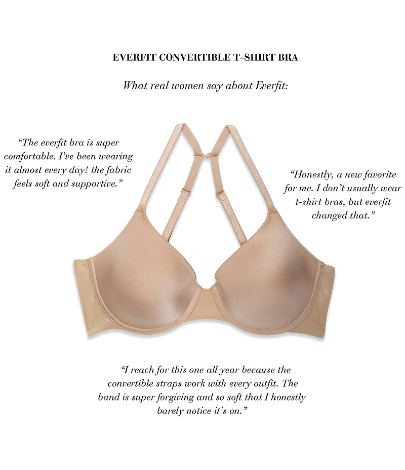Natori EverFit Seamless Convertible T-Shirt Bra