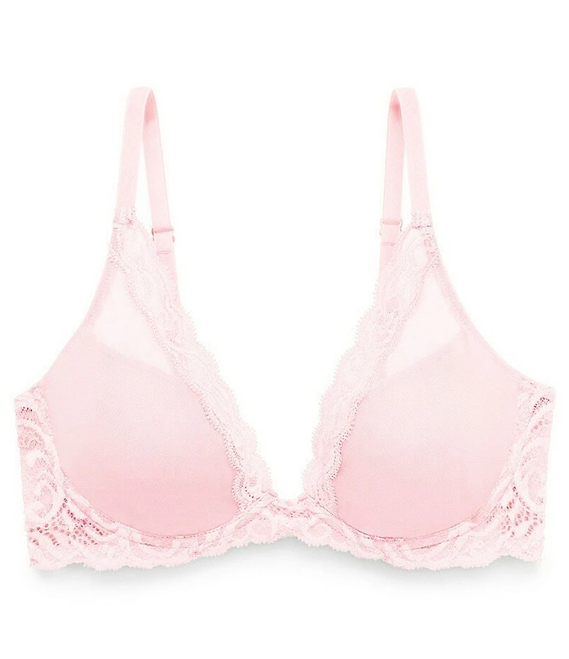 Natori Feathers Contour Dramatic Plunge T-Shirt Bra