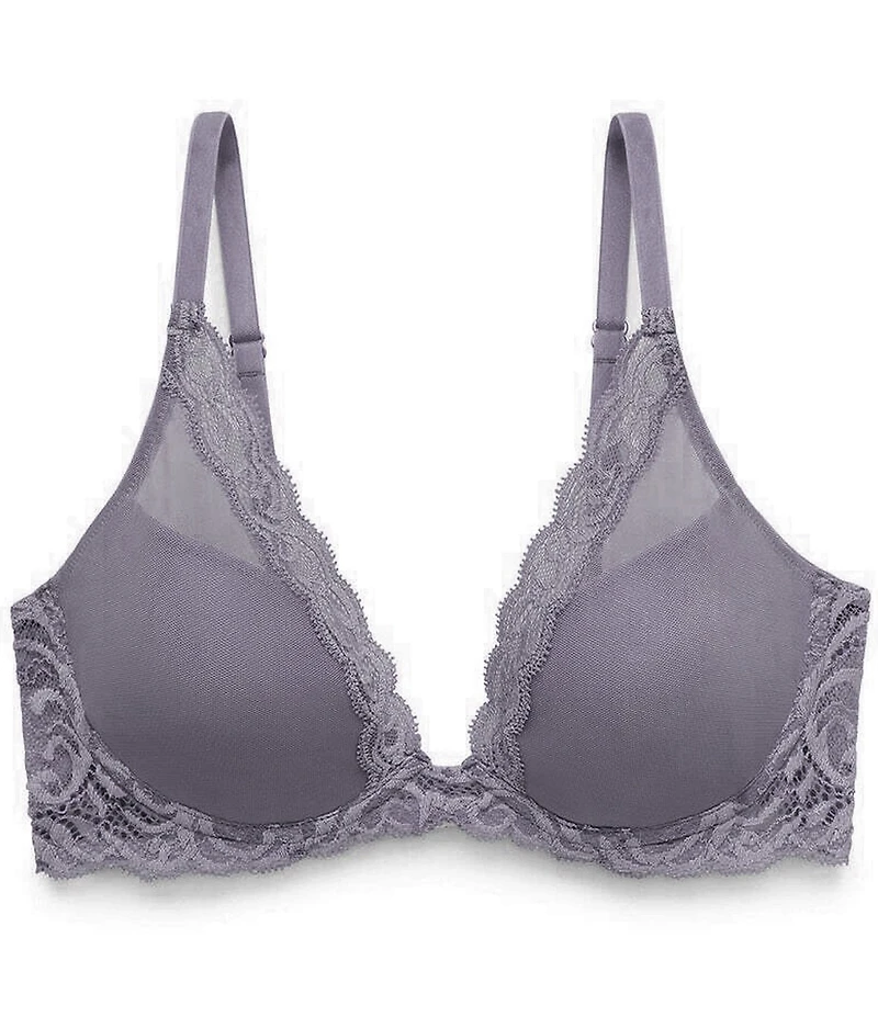 Natori Feathers Contour Dramatic Plunge T-Shirt Bra