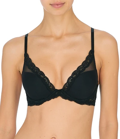 Natori Feathers Contour Dramatic Plunge T-Shirt Bra