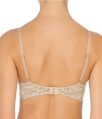 Natori Feathers Contour Dramatic Plunge T-Shirt Bra