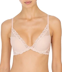 Natori Feathers Contour Dramatic Plunge T-Shirt Bra
