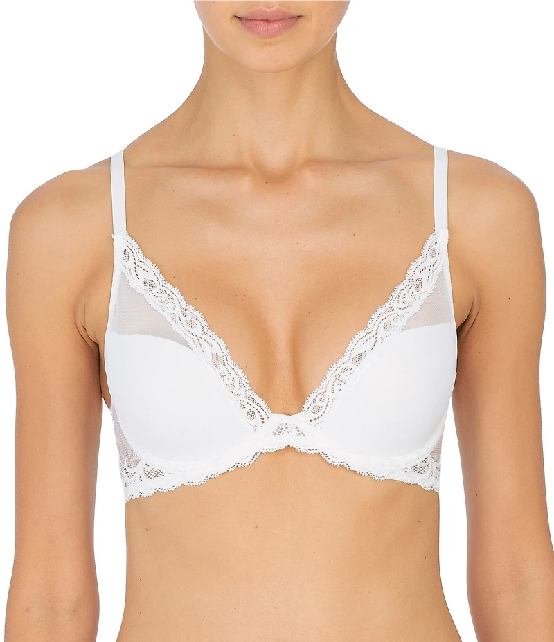 Natori Feathers Contour Dramatic Plunge T-Shirt Bra
