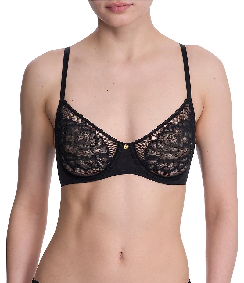 Natori Flora Unlined Balconette Underwire Bra