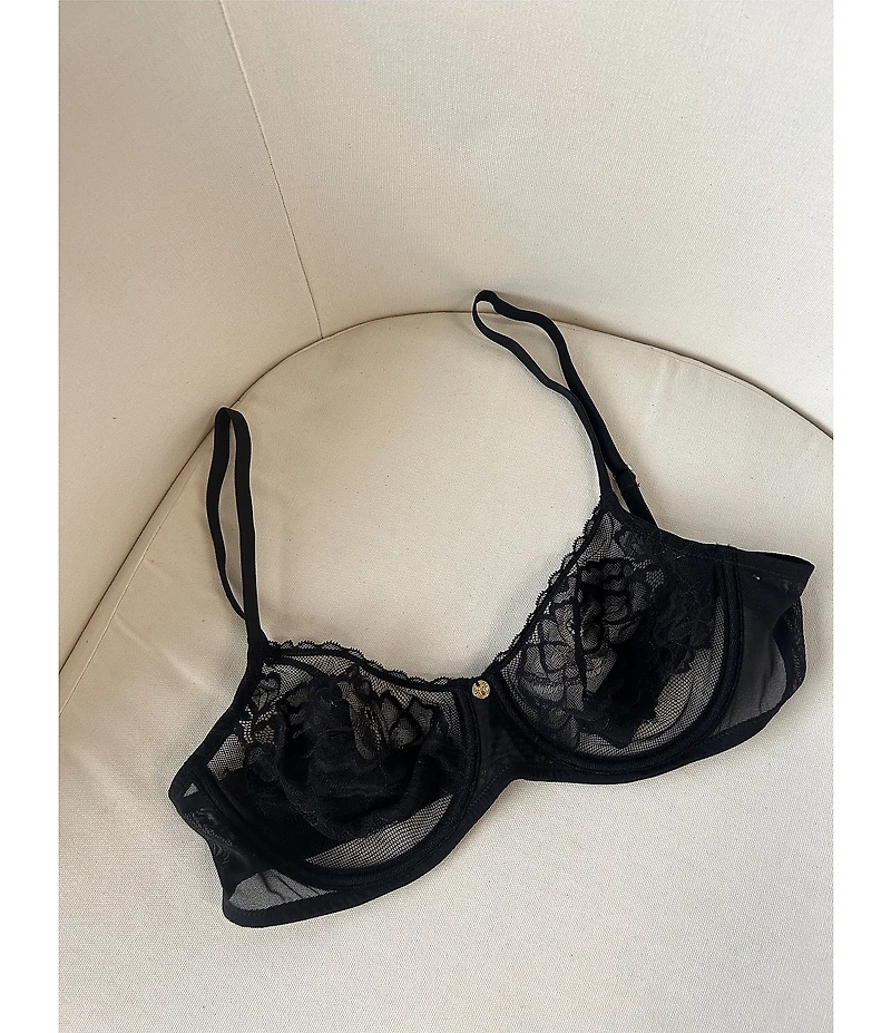 Natori Flora Unlined Balconette Underwire Bra