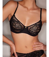 Natori Flora Unlined Balconette Underwire Bra
