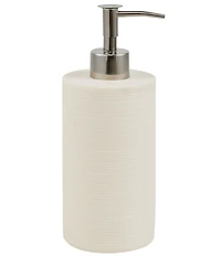 Natori Infinity Bath Collection Resin Sand Textured Lotion Pump Dispenser