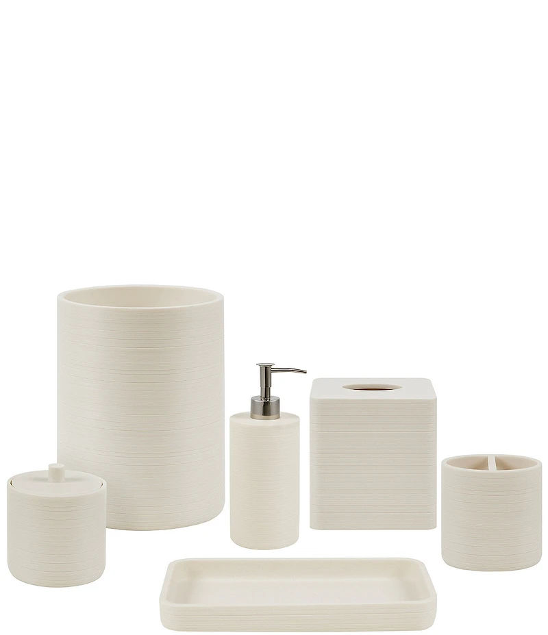 Natori Infinity Bath Collection Resin Sand Textured Lotion Pump Dispenser