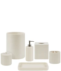 Natori Infinity Bath Collection Resin Sand Textured Lotion Pump Dispenser