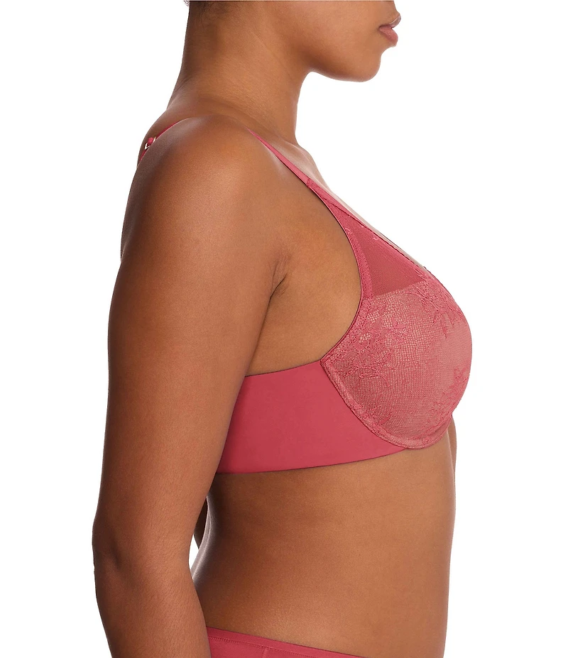 Natori Love Lace Full Coverage Plunge T-shirt Bra