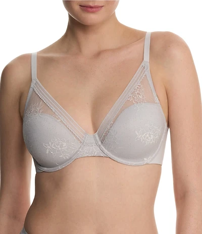 Natori Love Lace Full Coverage Plunge T-shirt Bra