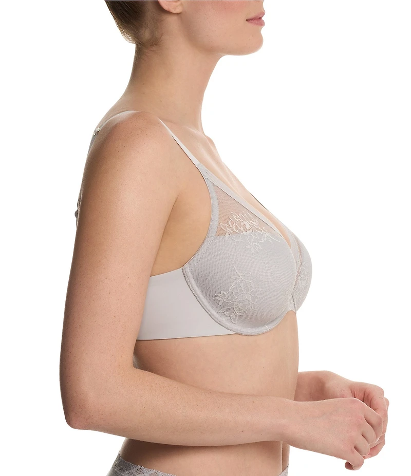 Natori Love Lace Full Coverage Plunge T-shirt Bra