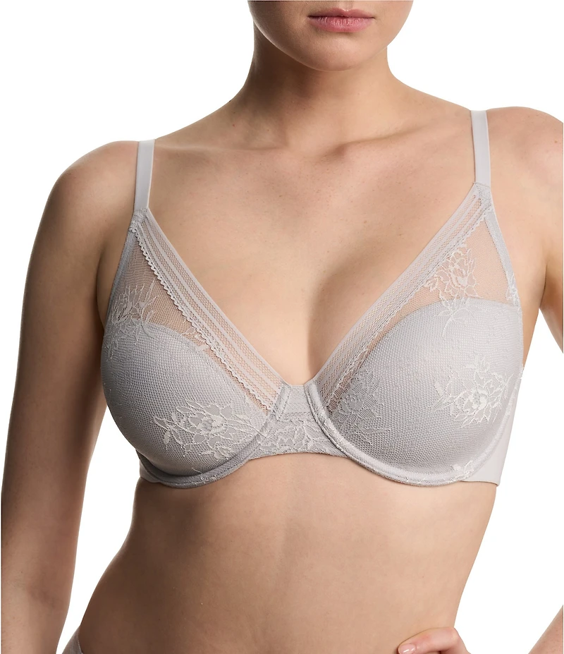 Natori Love Lace Full Coverage Plunge T-shirt Bra