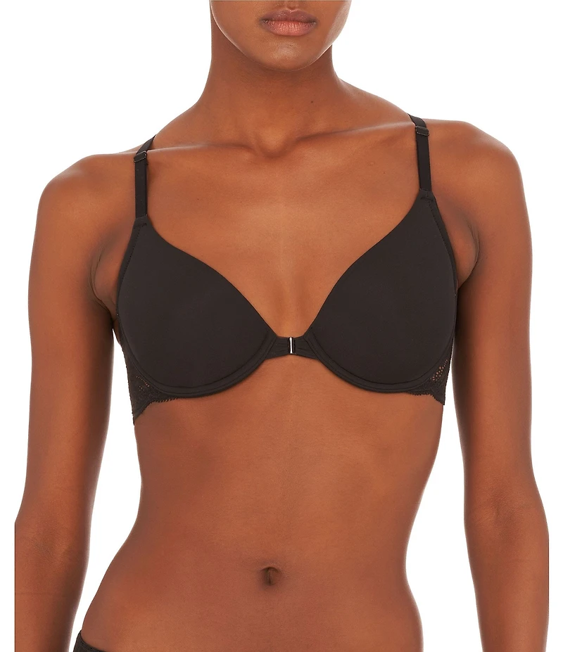 Natori Lush Front Closure Contour Racerback T-Shirt Bra
