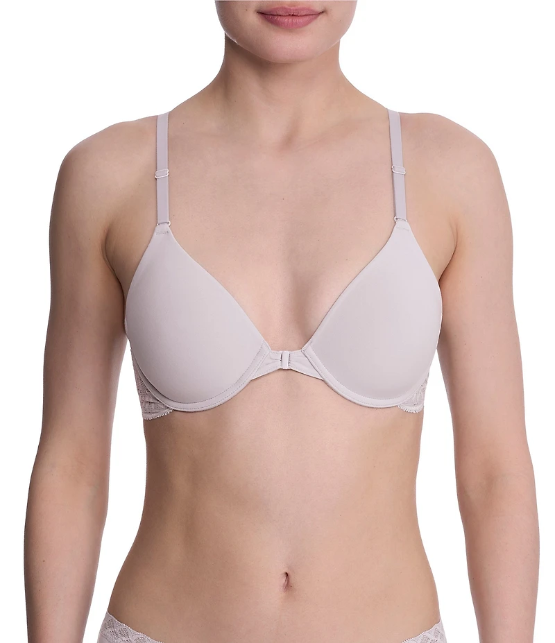 Natori Lush Front Closure Contour Racerback T-Shirt Bra