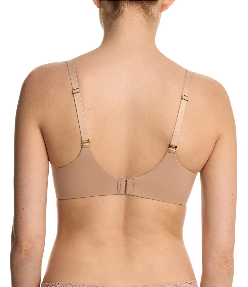 Natori Memoir Full Fit Memory Foam Convertible Underwire Floral Lace Bra