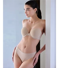 Natori Minimal Strapless Contour Underwire Bra
