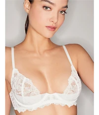 Natori Peony Unlined Demi Underwire Bra