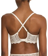 Natori Persuasion Lace Convertible Plunge T-Shirt Bra