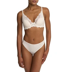 Natori Persuasion Lace Convertible Plunge T-Shirt Bra