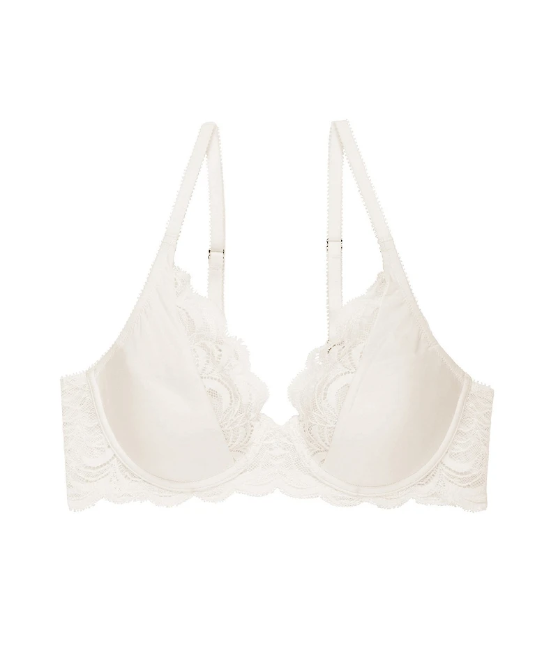 Natori Persuasion Lace Convertible Plunge T-Shirt Bra