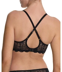 Natori Persuasion Lace Convertible Plunge T-Shirt Bra