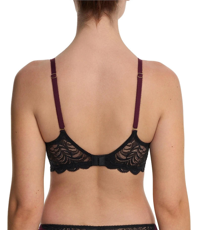 Natori Persuasion Lace Convertible Plunge T-Shirt Bra