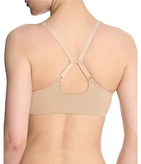 Natori Pure Luxe Convertible Front-Closure T-Shirt Bra