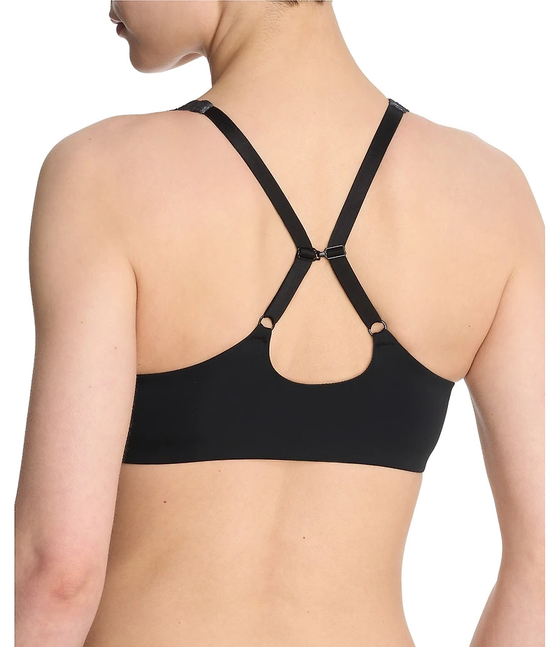 Natori Pure Luxe Convertible Front-Closure T-Shirt Bra