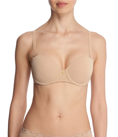 Natori Pure Luxe Convertible Strapless Contour Underwire Bra