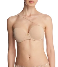 Natori Pure Luxe Convertible Strapless Contour Underwire Bra