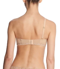 Natori Pure Luxe Convertible Strapless Contour Underwire Bra