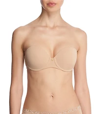 Natori Pure Luxe Convertible Strapless Contour Underwire Bra