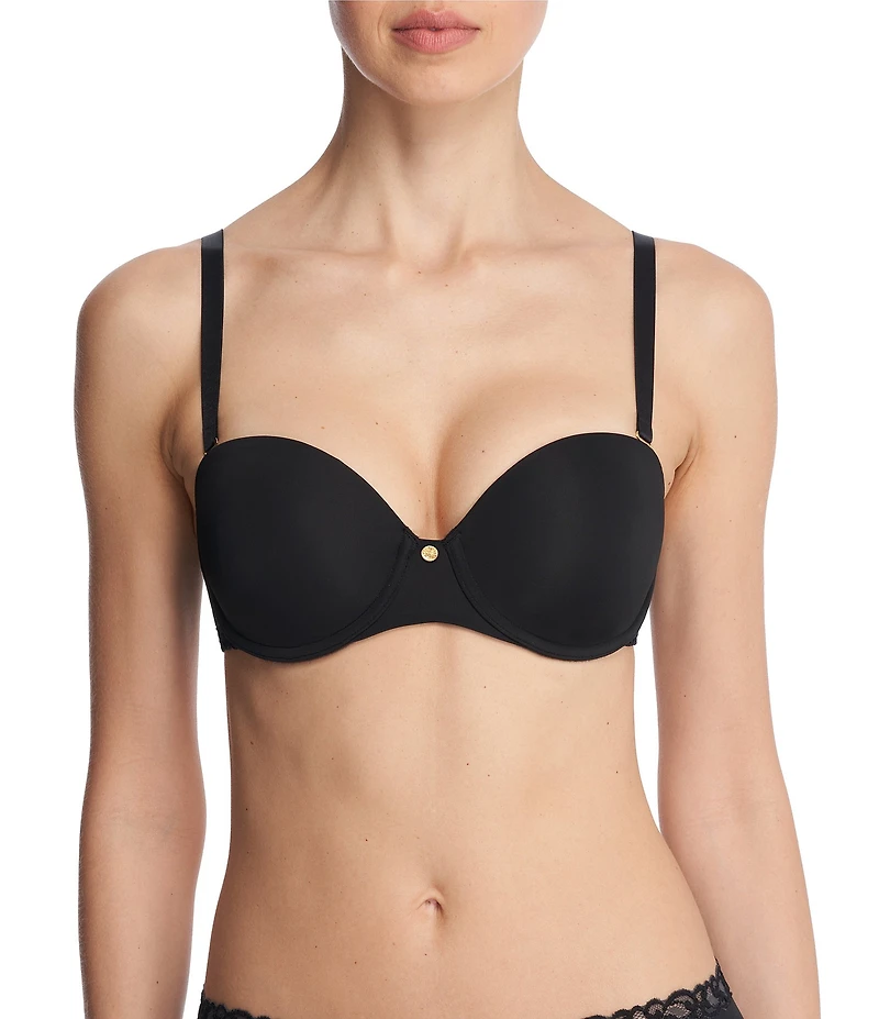 Natori Pure Luxe Convertible Strapless Contour Underwire Bra