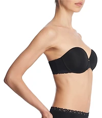 Natori Pure Luxe Convertible Strapless Contour Underwire Bra