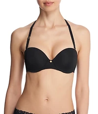 Natori Pure Luxe Convertible Strapless Contour Underwire Bra