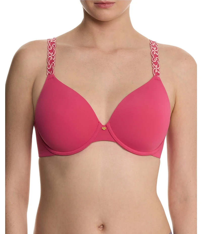 Natori Pure Luxe Seamless Full-Busted Underwire U-Back Contour T-Shirt Bra