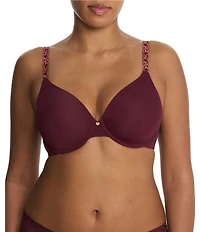 Natori Pure Luxe Seamless Full-Busted Underwire U-Back Contour T-Shirt Bra