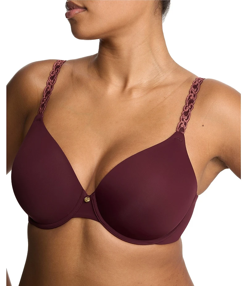 Natori Pure Luxe Seamless Full-Busted Underwire U-Back Contour T-Shirt Bra