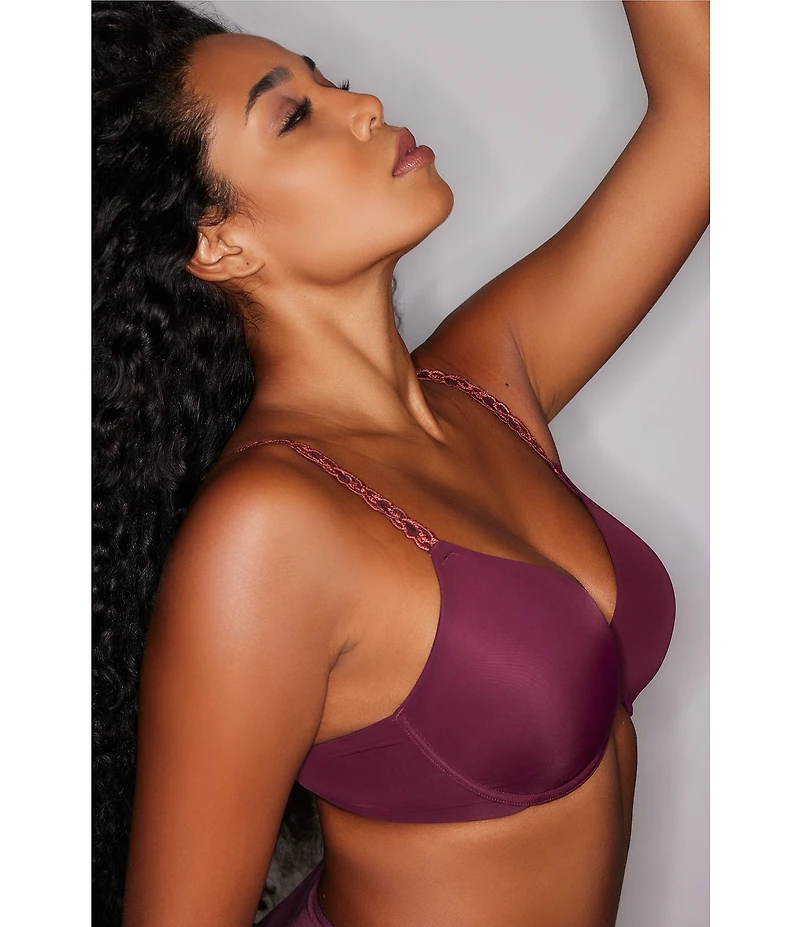 Natori Pure Luxe Seamless Full-Busted Underwire U-Back Contour T-Shirt Bra
