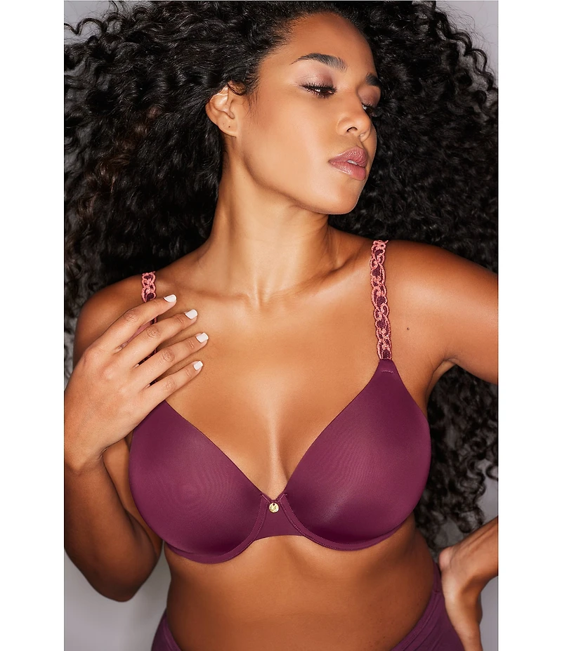Natori Pure Luxe Seamless Full-Busted Underwire U-Back Contour T-Shirt Bra