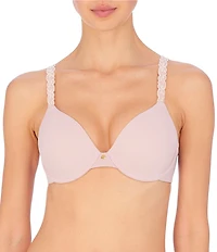 Natori Pure Luxe Seamless Full-Busted Underwire U-Back Contour T-Shirt Bra